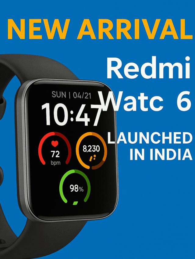 Redmi Watch 6 India Launch — Full Specs & Price Revealed!