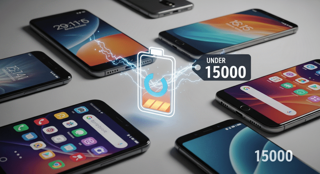best battery phones under 15000
