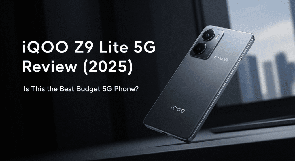 iqoo z9 lite 5g review
