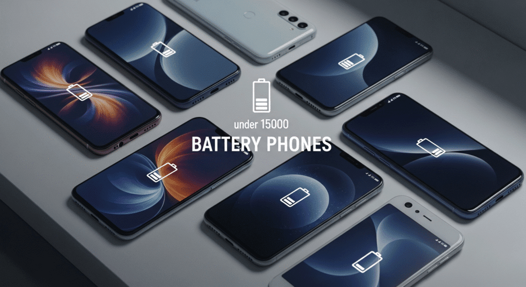 best battery phones under 15000