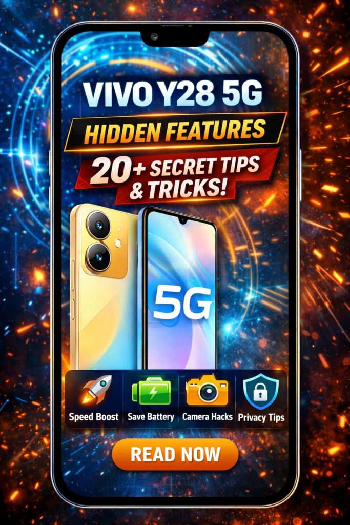 vivo y28 hidden features
