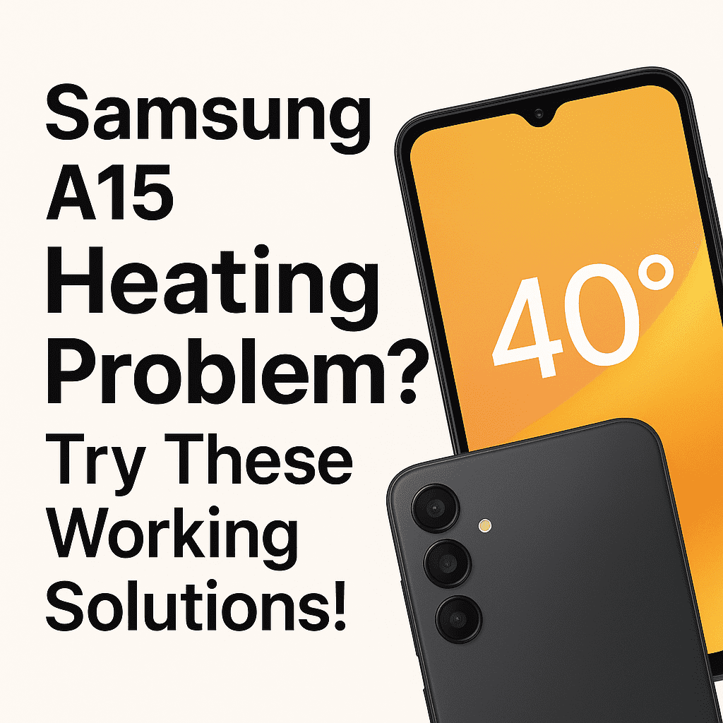 samsung a15 heating issue solution