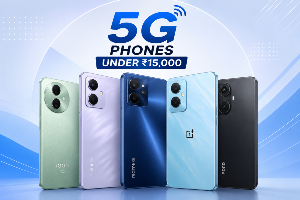 Best 5G Phones Under ₹15,000