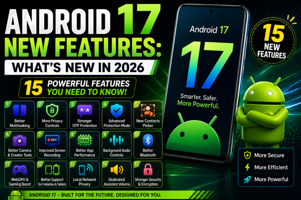 Android 17 new features
