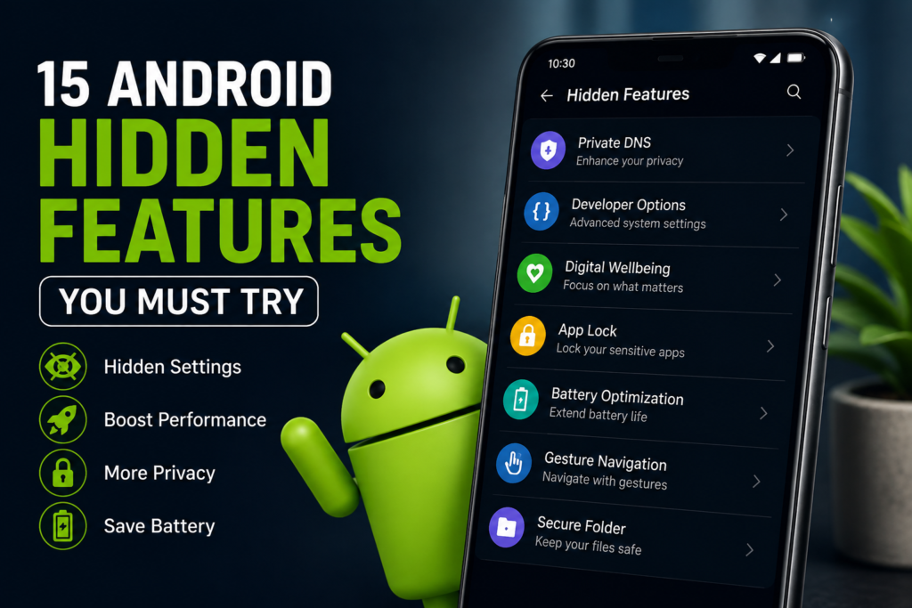 15 Android Hidden Features You Must Try