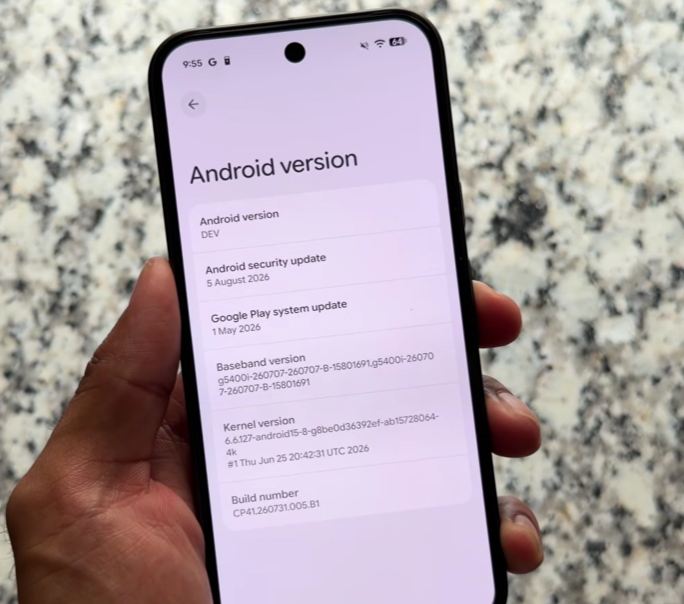 Android 17 QPR2 update